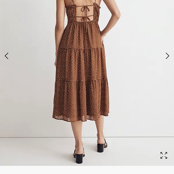 Madewell Sophia Cami Tiered midi dress - Picture 8 of 10
